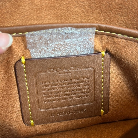 Coach Tabby 26 Dark Stone Brass Purse NWOT - Picture 16 of 17